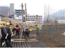 郑州建筑工程购置浇注料案例